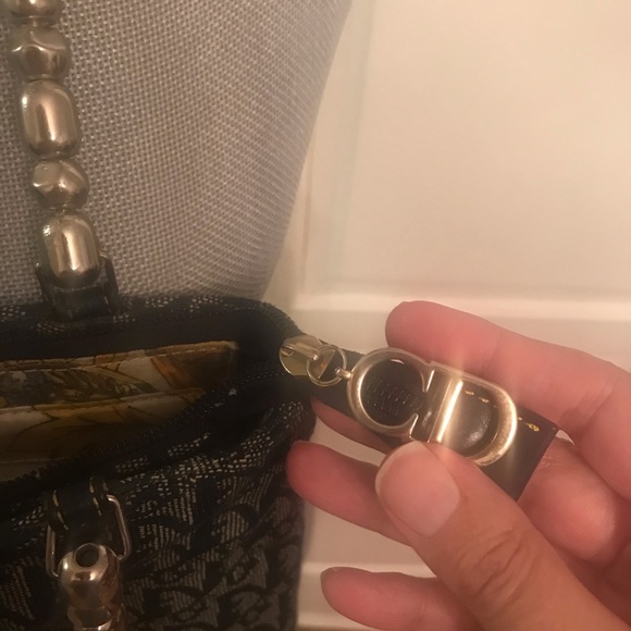 Authentic Christian Dior Vintage Small Tote Handbag - Picture 7 of 13